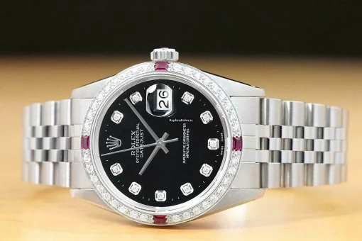 Terrific Fake Rolex Datejust 16014 Caliber 3035 Automatic Movement 36mm Steel Case Mens/unisex Watch - Image 3