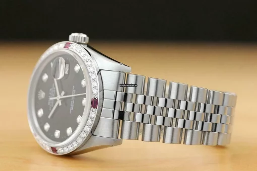 Terrific Fake Rolex Datejust 16014 Caliber 3035 Automatic Movement 36mm Steel Case Mens/unisex Watch - Image 4
