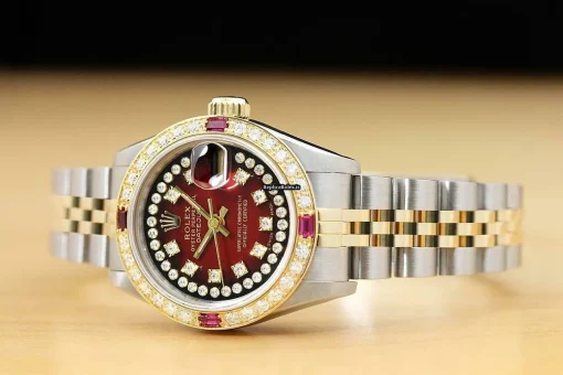 Design Replica Rolex Lady-datejust 69173 Caliber 2135 Automatic Movement 26mm Steel Case Womens Watch - Image 2