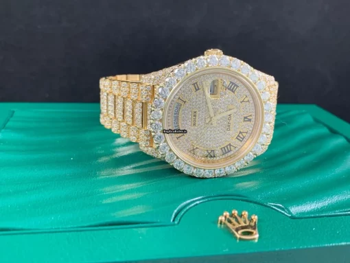 High-end Replica Rolex Day-date 40 228238 Caliber 3255 Automatic Movement 40mm Yellow Gold Case Mens/unisex Watch - Image 2