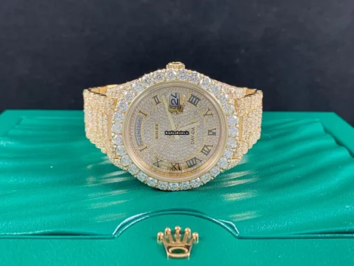 High-end Replica Rolex Day-date 40 228238 Caliber 3255 Automatic Movement 40mm Yellow Gold Case Mens/unisex Watch - Image 3