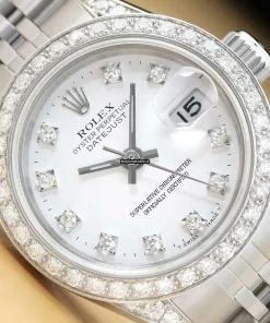 Swiss Fake Rolex Lady-datejust 69174 Caliber 2135 Automatic Movement 26mm Steel Case Womens Watch