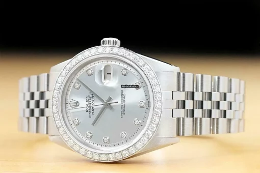 Amazing Fake Rolex Datejust 1601 Caliber 1570 Automatic Movement 36mm Steel Case Mens/unisex Watch - Image 2