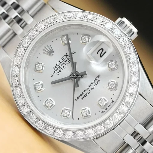 Affordable Replica Rolex Lady-datejust 69174 Caliber 2135 Automatic Movement 26mm Steel Case Womens Watch