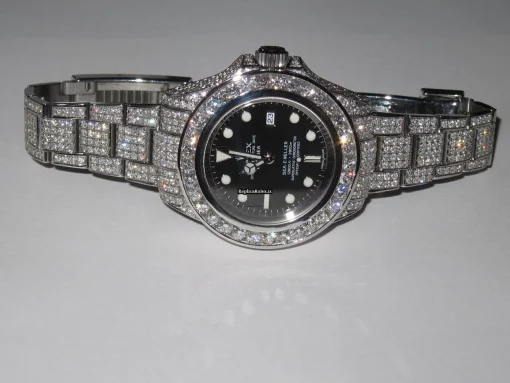 Luxury Replica Rolex Sea-dweller Deepsea Self Winding Automatic 44mm Steel Case Mens/unisex Watch - Image 3