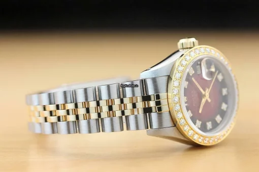 Superb Fake Rolex Lady-datejust 69173 Caliber 2135 Automatic Movement 26mm Steel Case Womens Watch - Image 7
