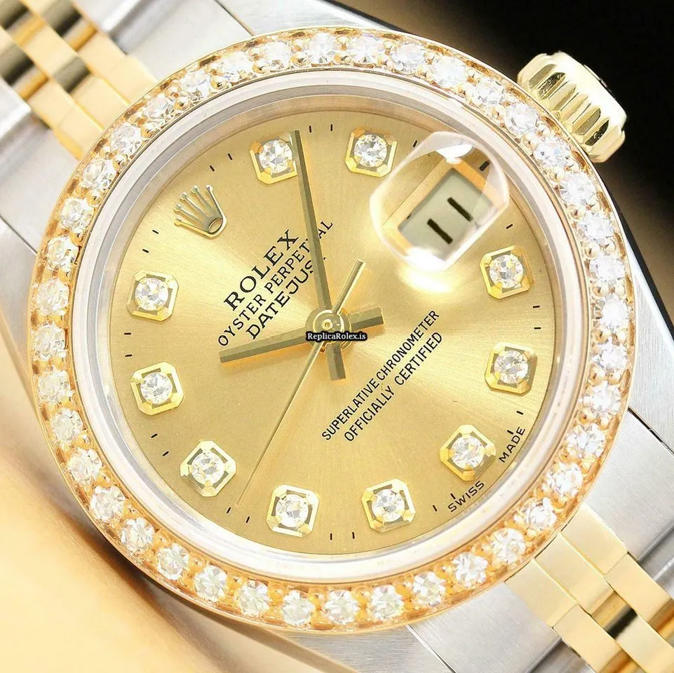 Fantastic Replica Rolex Lady-datejust 69173 Caliber 2135 Automatic Movement 26mm Steel Case Womens Watch