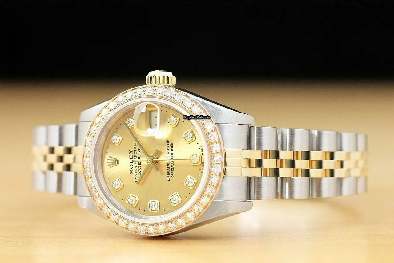 Fantastic Replica Rolex Lady-datejust 69173 Caliber 2135 Automatic Movement 26mm Steel Case Womens Watch - Image 2