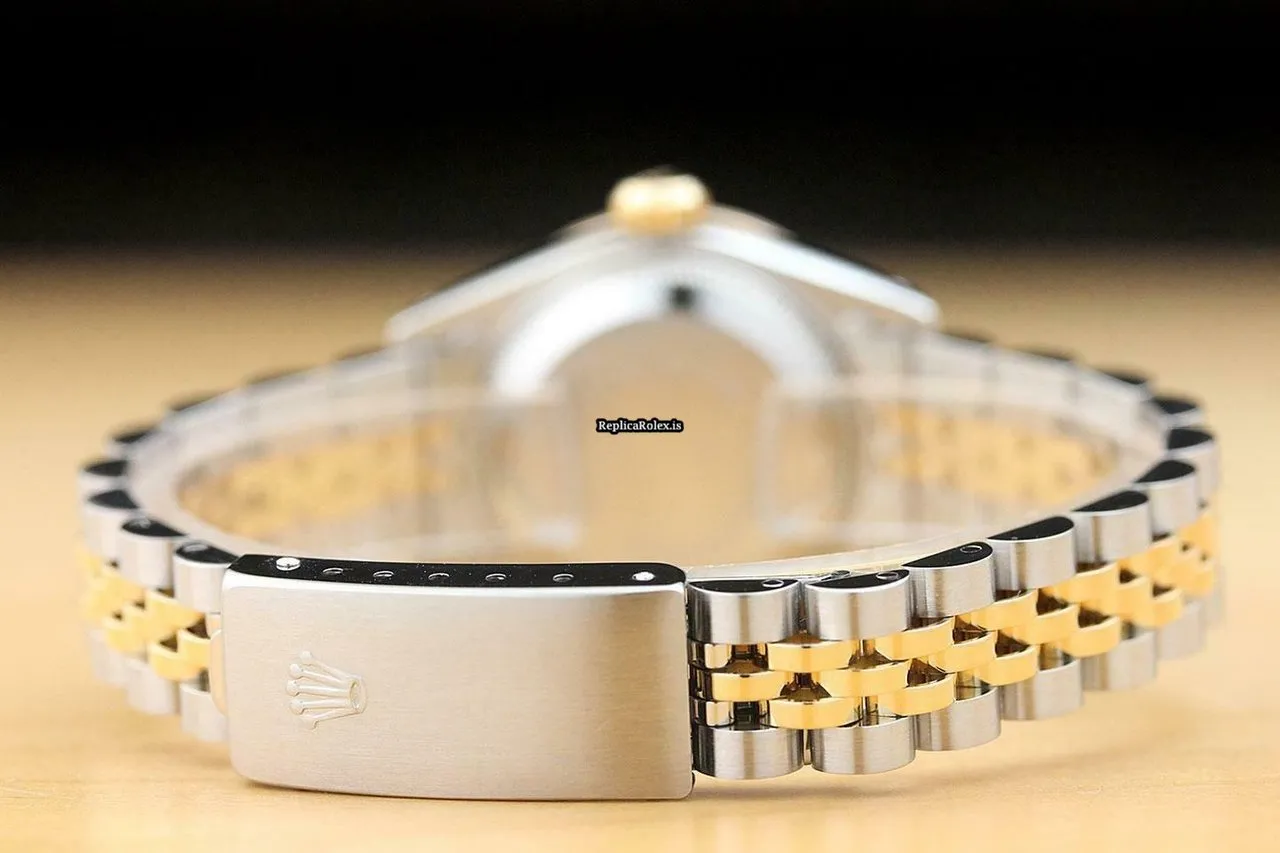 Fantastic Replica Rolex Lady-datejust 69173 Caliber 2135 Automatic Movement 26mm Steel Case Womens Watch - Image 6