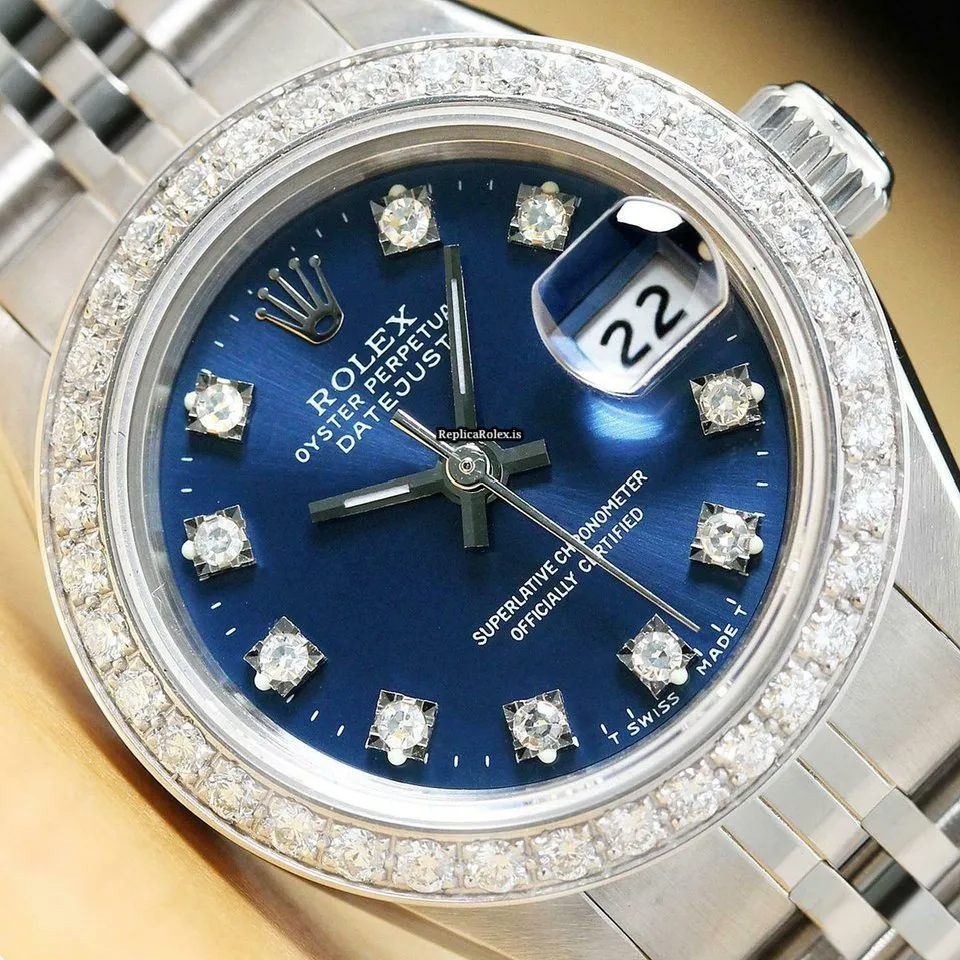 Superb Fake Rolex Lady-datejust 69174 Caliber 2135 Automatic Movement 26mm Steel Case Womens Watch