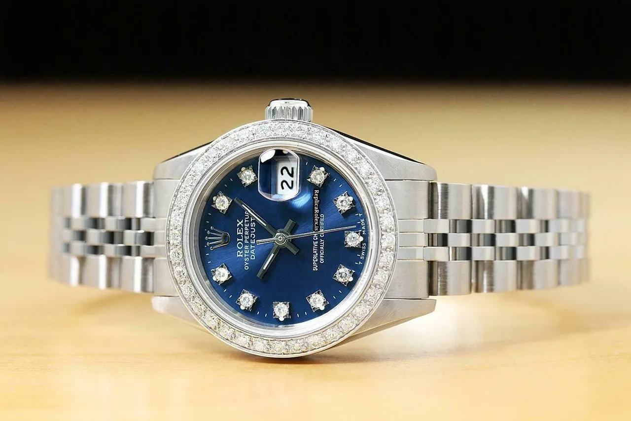 Superb Fake Rolex Lady-datejust 69174 Caliber 2135 Automatic Movement 26mm Steel Case Womens Watch - Image 3