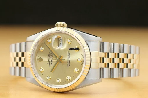 Stylish Fakes Rolex Datejust 16233 Caliber 3135 Automatic Movement 36mm Steel Case Mens/unisex Watch - Image 2