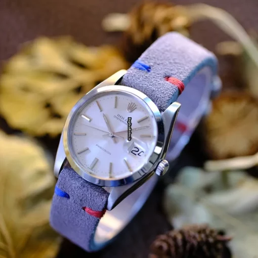 Well Made Replica Rolex Oyster Precision 6694 Caliber 1225 Manual Winding Movement 34x40mm Steel Case Mens/unisex Watch - Image 5