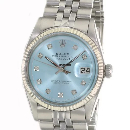 Fantastic Replica Rolex Datejust 1601 Caliber 1570 Automatic Movement 36mm Gold/steel Case Mens/unisex Watch