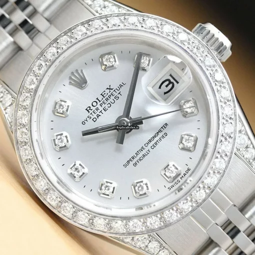 Ideal Replica Rolex Lady-datejust 6917 Caliber 2030 Automatic Movement 26mm Steel Case Womens Watch