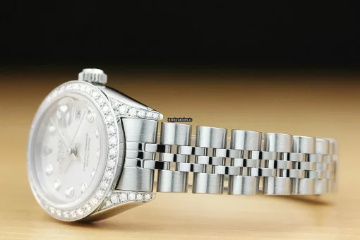 Ideal Replica Rolex Lady-datejust 6917 Caliber 2030 Automatic Movement 26mm Steel Case Womens Watch - Image 4