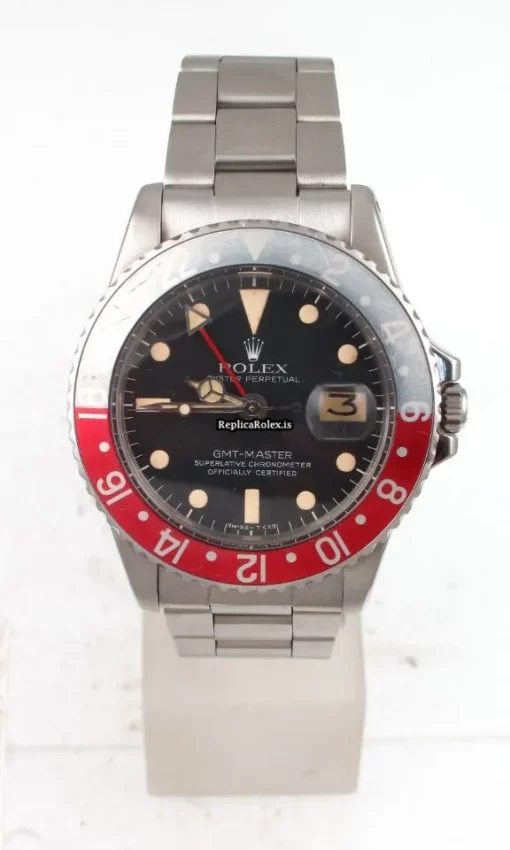 Inexpensive Replica Rolex Gmt-master 1675 Caliber 1570 Automatic Movement 40mm Steel Case Mens/unisex Watch - Image 2