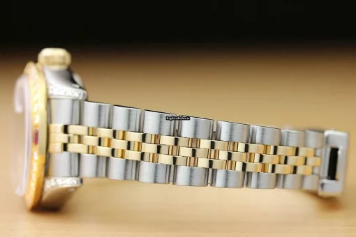 Attractive Replica Rolex Lady-datejust 69173 Caliber 2135 Automatic Movement 26mm Steel Case Womens Watch - Image 5