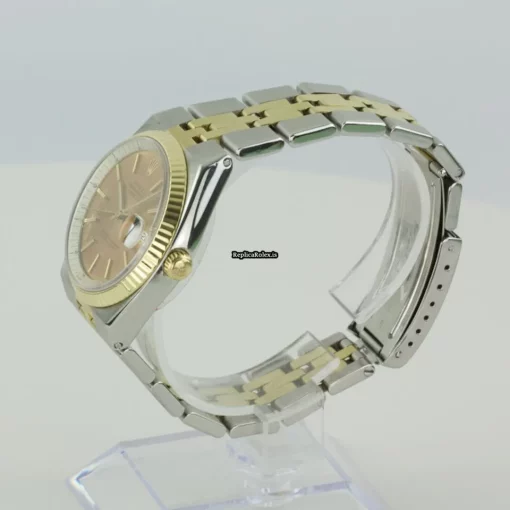 Luxury Replica Rolex Datejust 1630 Caliber 1570 Automatic Movement 36mm Gold/steel Case Mens/unisex Watch - Image 14