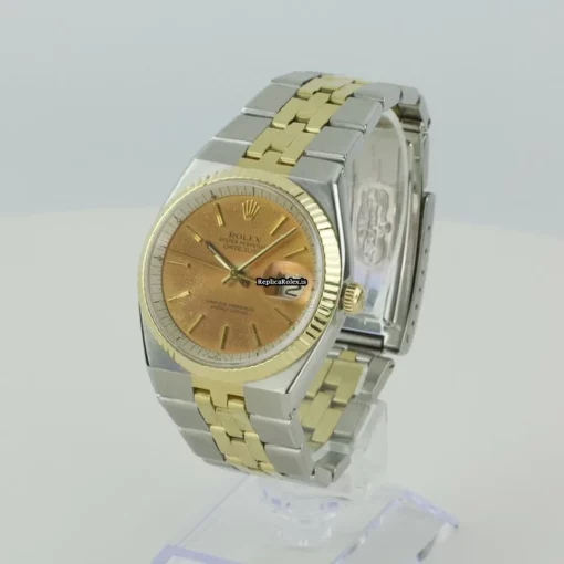 Luxury Replica Rolex Datejust 1630 Caliber 1570 Automatic Movement 36mm Gold/steel Case Mens/unisex Watch - Image 16