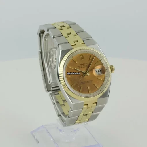 Luxury Replica Rolex Datejust 1630 Caliber 1570 Automatic Movement 36mm Gold/steel Case Mens/unisex Watch - Image 2