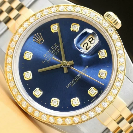 Ideal Fake Rolex Datejust 16013 Caliber 3035 Automatic Movement 36mm Steel Case Mens/unisex Watch