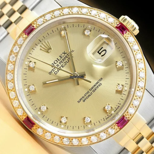 Top Fakes Rolex Datejust 16233 Caliber 3135 Automatic Movement 36mm Steel Case Mens/unisex Watch