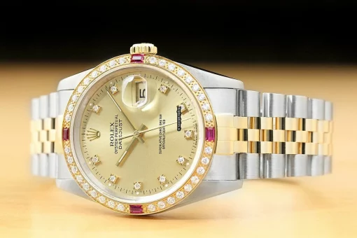 Top Fakes Rolex Datejust 16233 Caliber 3135 Automatic Movement 36mm Steel Case Mens/unisex Watch - Image 2