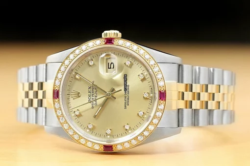 Top Fakes Rolex Datejust 16233 Caliber 3135 Automatic Movement 36mm Steel Case Mens/unisex Watch - Image 3