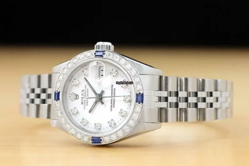 Wholesale Replica Rolex Lady-datejust 69174 Caliber 2135 Automatic Movement 26mm Steel Case Womens Watch - Image 2