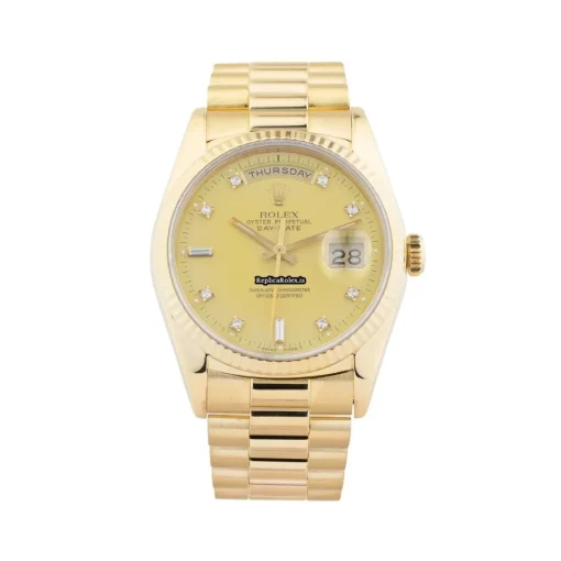 Mind-boggling Replica Rolex Day-date 36 18238 Caliber 3155 Automatic Movement 36mm Yellow Gold Case Mens/unisex Watch
