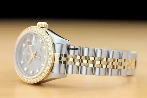 Excellent Copy Rolex Lady-datejust 69173 Caliber 2135 Automatic Movement 26mm Steel Case Womens Watch - Image 4
