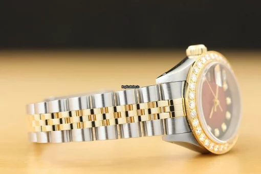 Fabulous Replica Rolex Lady-datejust 69173 Caliber 2135 Automatic Movement 26mm Steel Case Womens Watch - Image 7