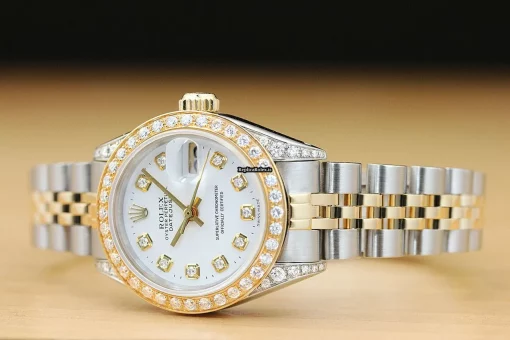 Durable Replica Rolex Lady-datejust 6917 Caliber 2030 Automatic Movement 26mm Steel Case Womens Watch - Image 2