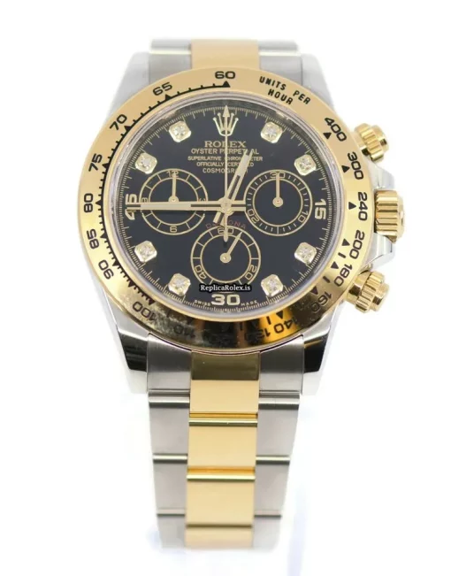 Good Fakes Rolex Daytona 116503 Caliber 4130 Automatic Movement 40mm Gold/steel Case Mens/unisex Watch