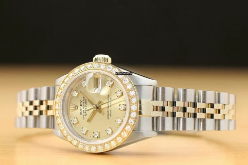 Affordable Replica Rolex Lady-datejust 69173 Caliber 2135 Automatic Movement 26mm Steel Case Womens Watch - Image 2