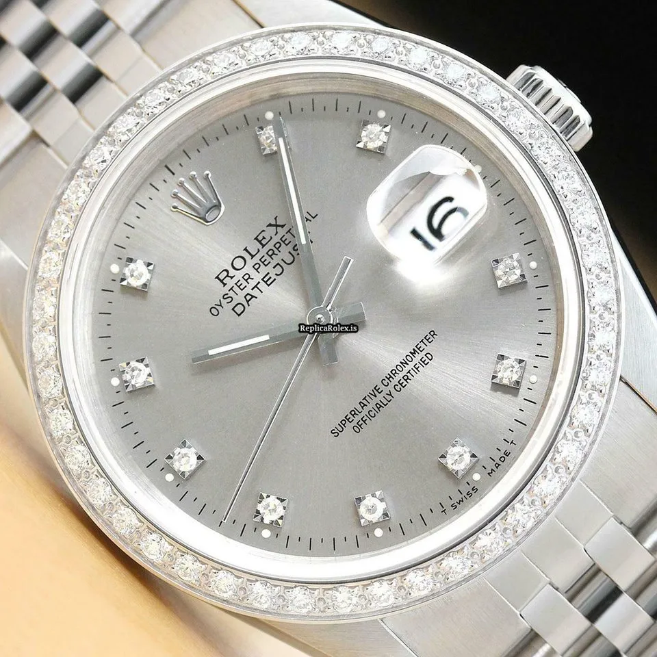 Excellent Replica Rolex Datejust 16234 Caliber 3135 Automatic Movement 36mm Steel Case Mens/unisex Watch