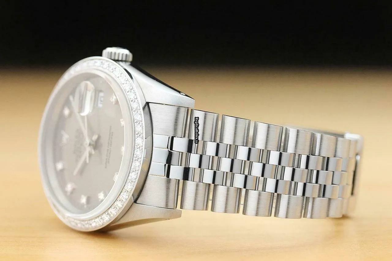 Excellent Replica Rolex Datejust 16234 Caliber 3135 Automatic Movement 36mm Steel Case Mens/unisex Watch - Image 3