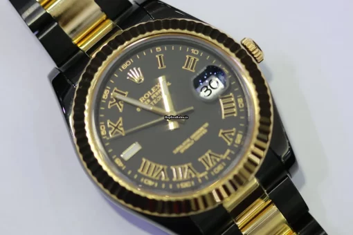 Wonderful Replica Rolex Datejust II 116333 Automatic Movement 41mm Gold/steel Case Mens/unisex Watch - Image 2