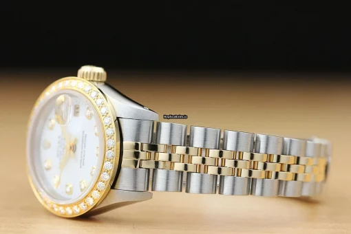 Appealing Clone Rolex Lady-datejust 69173 Caliber 2135 Automatic Movement 26mm Steel Case Womens Watch - Image 4
