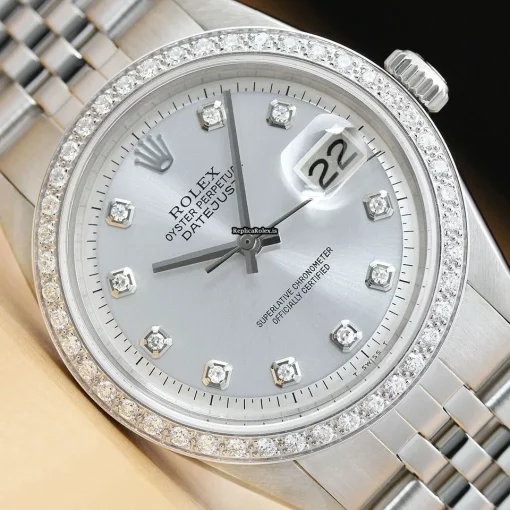 Affordable Replica Rolex Datejust 1601 Caliber 1570 Automatic Movement 36mm Steel Case Mens/unisex Watch