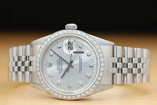 Affordable Replica Rolex Datejust 1601 Caliber 1570 Automatic Movement 36mm Steel Case Mens/unisex Watch - Image 3