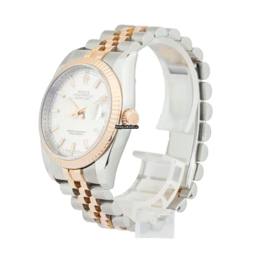 Superior Imitation Rolex Datejust 116231 Caliber 3135 Automatic Movement 36mm Gold/steel Case Mens/unisex Watch - Image 2