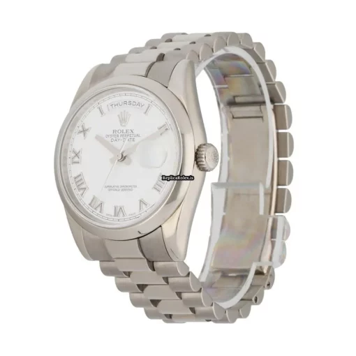 Good Clone Rolex Day-date 36 118209 Automatic Movement 36mm White Gold Case Mens/unisex Watch - Image 2