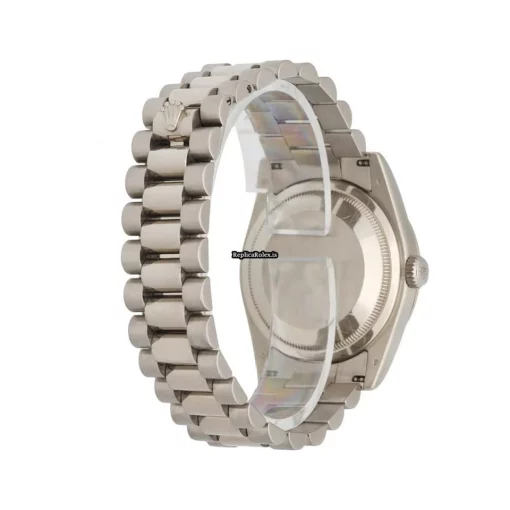 Good Clone Rolex Day-date 36 118209 Automatic Movement 36mm White Gold Case Mens/unisex Watch - Image 4