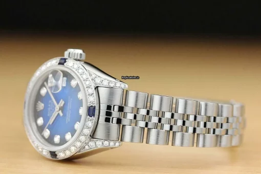 Lovely Fakes Rolex Lady-datejust 6917 Caliber 2030 Automatic Movement 26mm Steel Case Womens Watch - Image 4