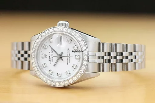 Recommend Replica Rolex Lady-datejust 69174 Caliber 2135 Automatic Movement 26mm Steel Case Womens Watch - Image 2