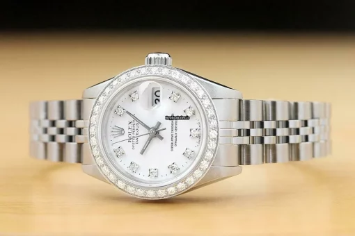 Recommend Replica Rolex Lady-datejust 69174 Caliber 2135 Automatic Movement 26mm Steel Case Womens Watch - Image 3