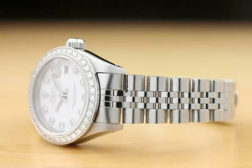 Recommend Replica Rolex Lady-datejust 69174 Caliber 2135 Automatic Movement 26mm Steel Case Womens Watch - Image 4