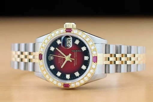 Trustworthy Replica Rolex Lady-datejust 69173 Caliber 2135 Automatic Movement 26mm Steel Case Womens Watch - Image 2